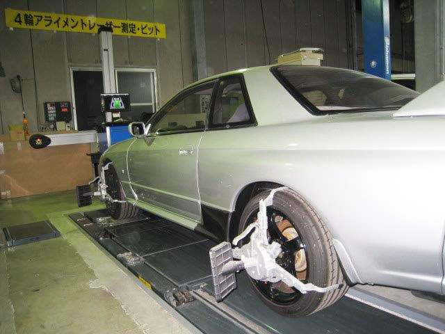 ホイール「アライメント診断」でズレのない安全走行