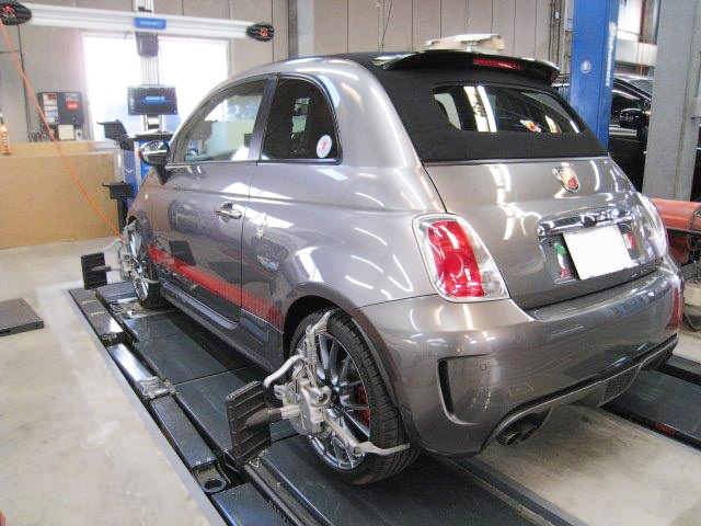 ホイール「アライメント診断」でズレのない安全走行