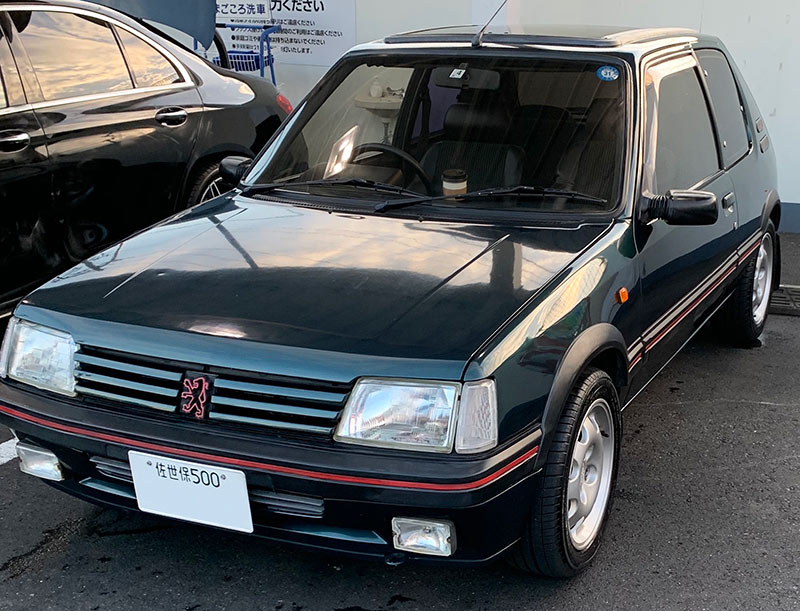 プジョー205GTI レストア